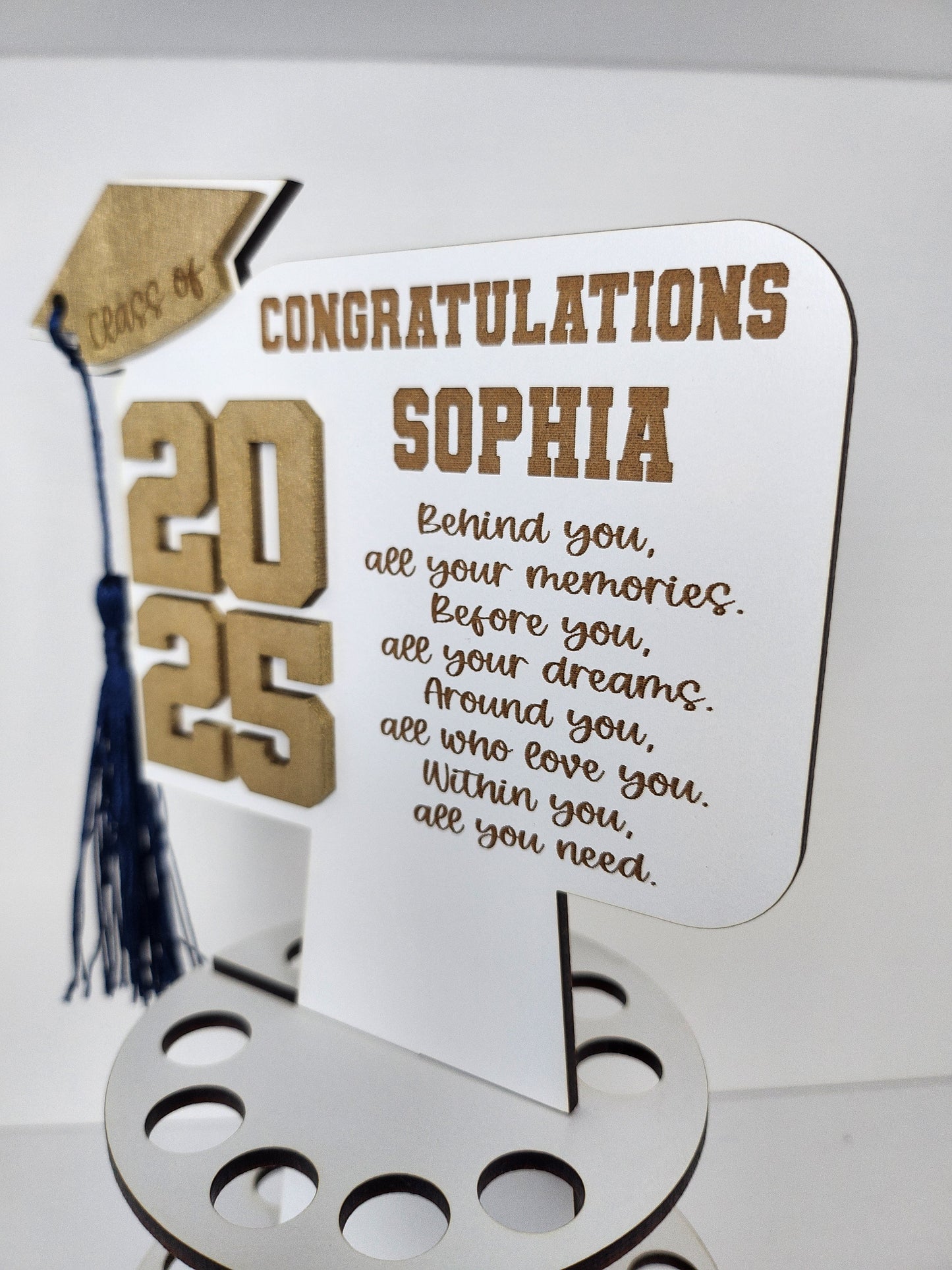 Graduation Money Holder Cake