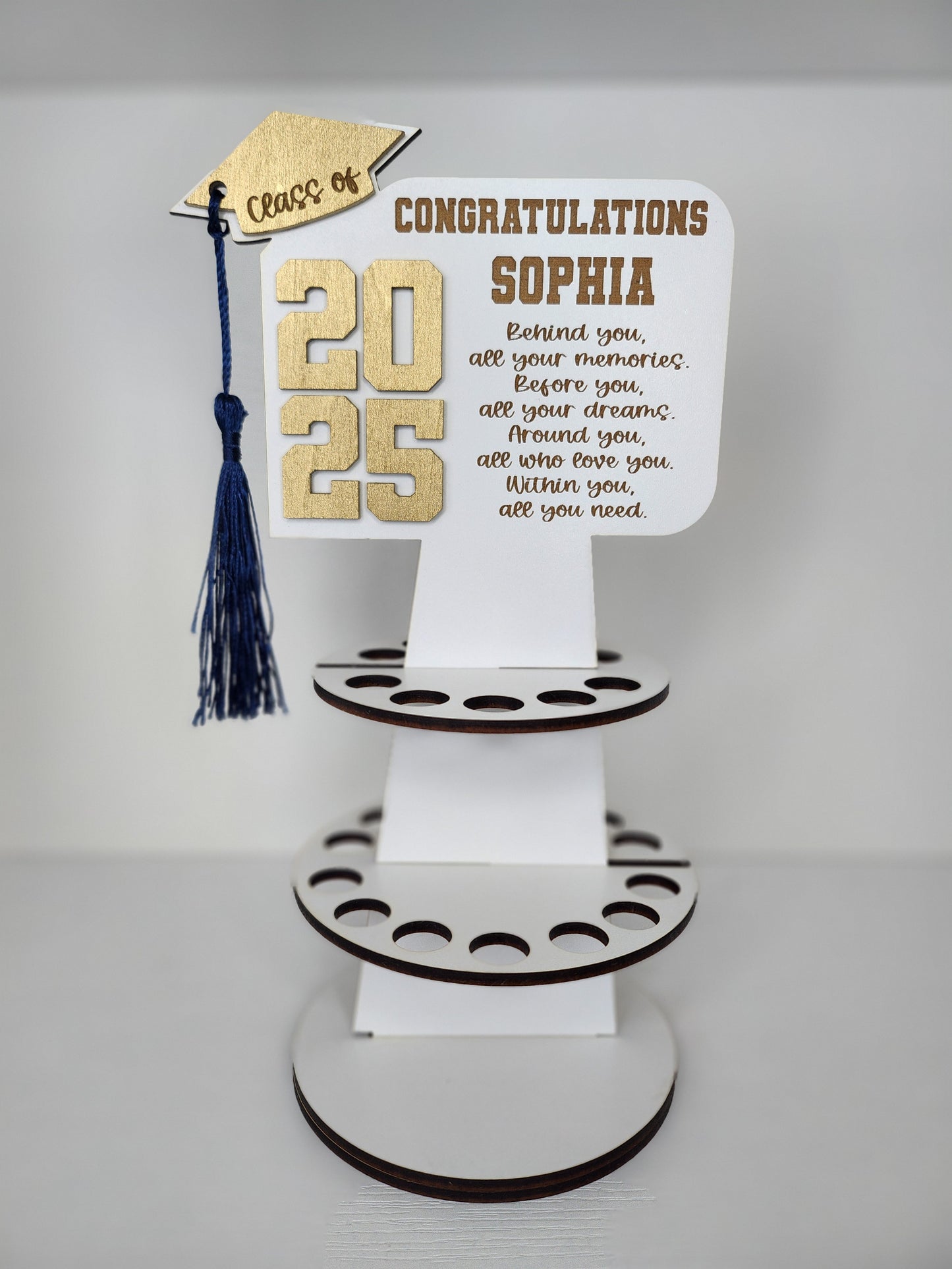 Graduation Money Holder Cake